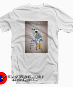 Old Donald Duck Smoking 81 Unisex T-shirt
