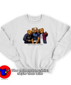Retro Cool Paid In Full Bears Unisex Sweatshirt