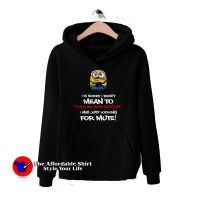 Sorry I Was On Mute Funny Minions Unisex Hoodie