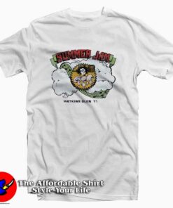 Summer Jam Skeleton Watkins Glenn T-shirt