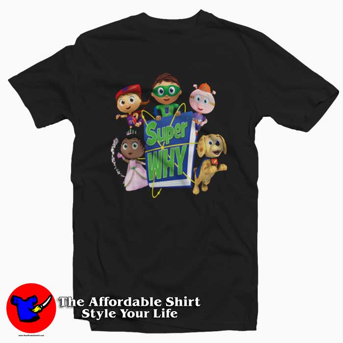 Super Why 4 Group Tshirt 510x510 image Super Why 4 Group Tshirt 510x510 Funny Cartoon Super Why 4 Group T shirt On Sale