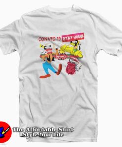 Supreme Disney Pluto Goofy Covid-19 T-shirt