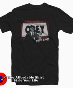 They Live Science Fiction Horror Satire Mpvie T-shirt
