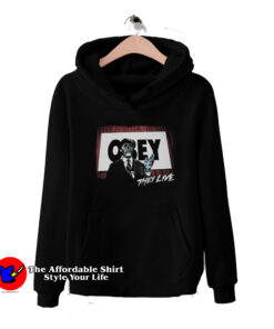 They Live Science Fiction Horror Satire Movie Hoodie