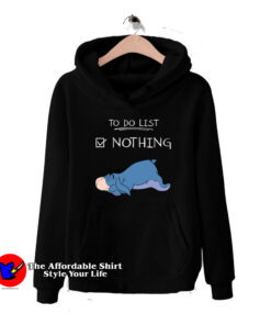 To Do List Disney Winnie The Pooh Eeyore Hoodie