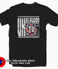UK Beatbox TV British Union Jack Flag T-shirt