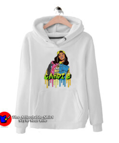 Vintage Cardi B Style 3D Unisex Hoodie