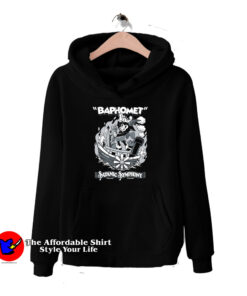 Vintage Cartoon Baphomet Satanic Symphony Hoodie