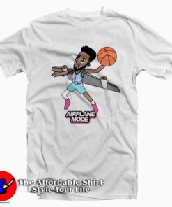 Airplane Mode Derrick Jones Jr Funny T-shirt