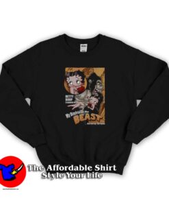 Betty Boop My Boyfriend The Beast Sweatshirt
