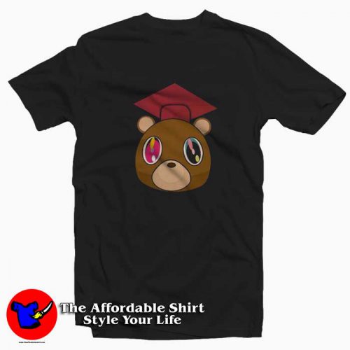 Cute Graduation Bear Kanye West Tshirt 500x500 Cute Graduation Bear Kanye West T shirt On Sale