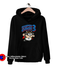 Cute Super Coon 3 Cartoon Mashup Hoodie