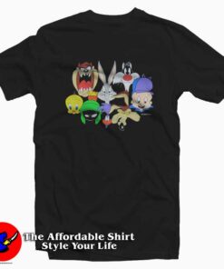 Cute Warner Bros Looney Tunes Character T-shirt