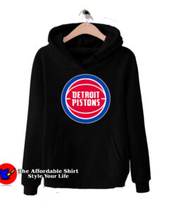 Detroit Pistons Basketball Logo Unisex Hoodie