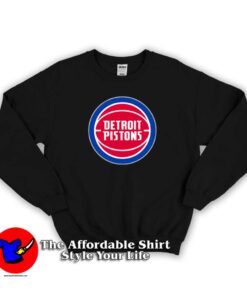 Detroit Pistons Basketball Logo Unisex Sweatshirt