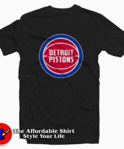 Detroit Pistons Basketball Logo Unisex T-shirt