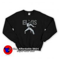 Elvis Presley Dance in Lights Regular Sweatshirt