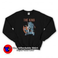 The King Elvis Presley Mic in Hand Sweatshirt