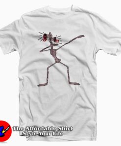 Funny Dabbing Siren Head Halloween T-shirt