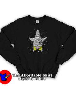 Funny Partrick Space Alien Parody Cartoon Sweatshirt