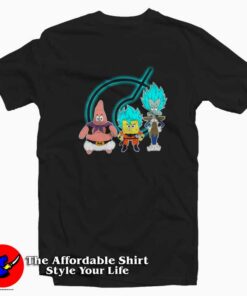 Funny Spongebob Parody Dragon Ball T-shirt
