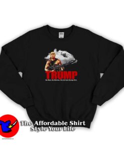 Funny Trump Rambo America Patriotic Sweatshirt