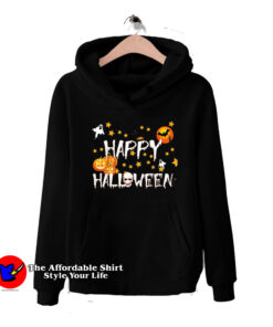 Happy Halloween Scary Pumpkin Boys Hoodie