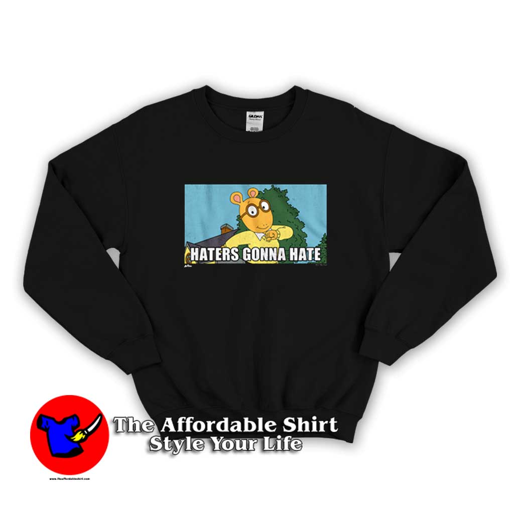 Haters Gonna Hate Arthur Cartoon Vintage Sweater 510x510 image Haters Gonna Hate Arthur Cartoon Vintage Sweater 510x510 Haters Gonna Hate Arthur Cartoon Vintage Sweatshirt On Sale