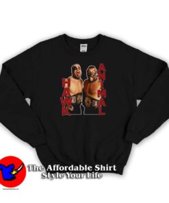 Hawk & Animal Road Warriors Wrestling Sweatshirt