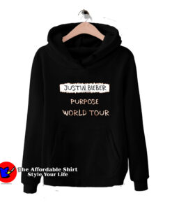 Justin Bieber Purpose World Tour Graphic Hoodie