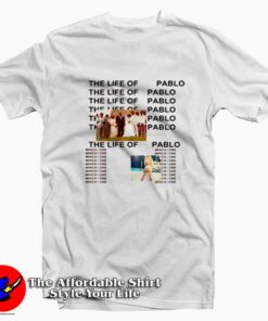 Kanye West The Life Of Pablo Album Cover T-shirt