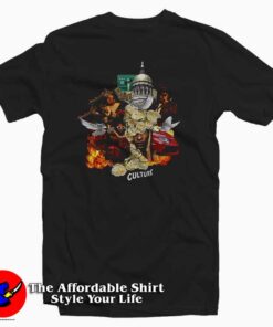 Migos Culture feat Drake Hip Hop Music Rap T-shirt