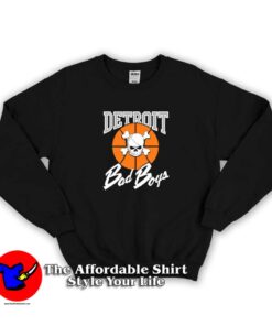 New Detroit Pistons Bad Boys Logo Sweatshirt