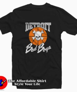 New Detroit Pistons Bad Boys Logo T-shirt