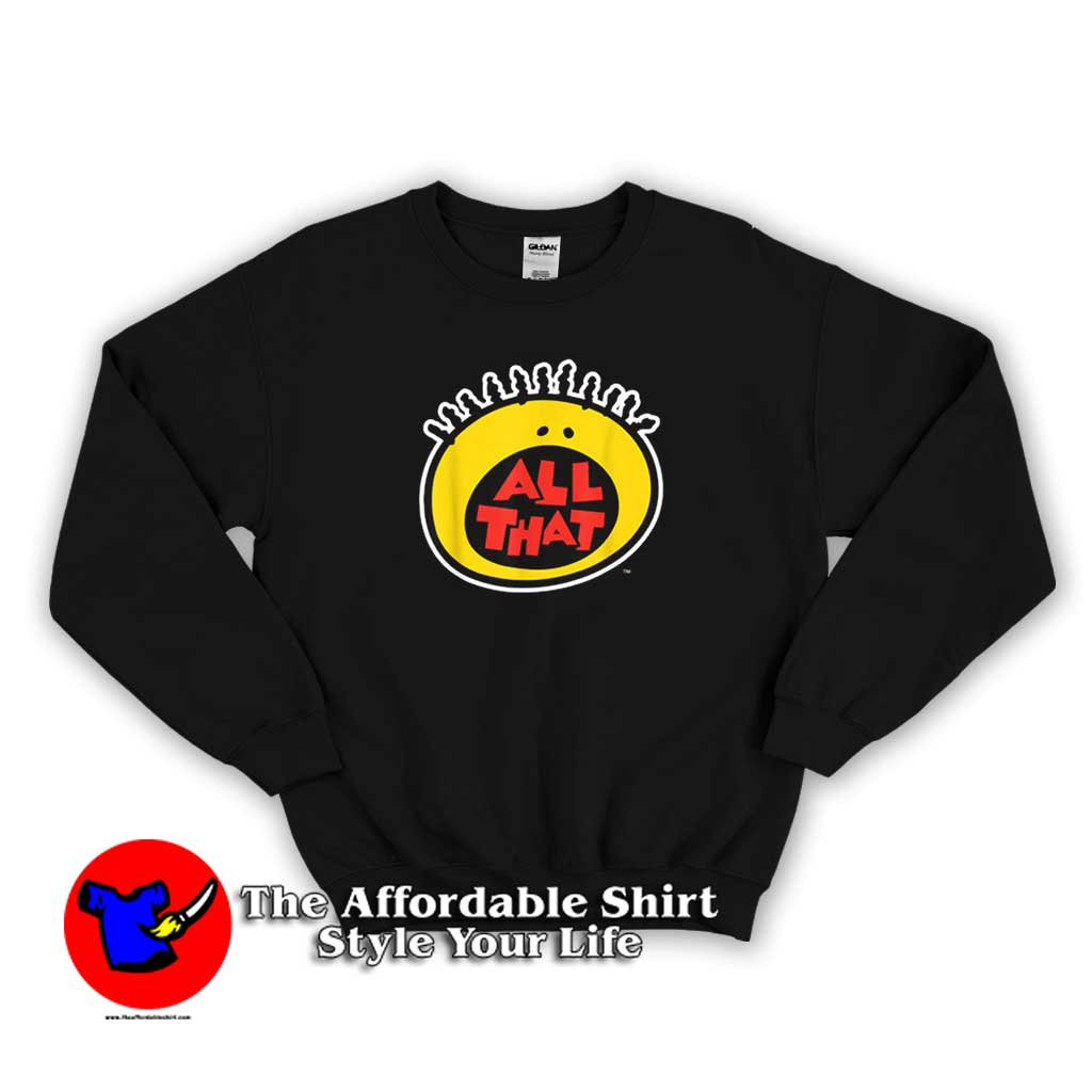 Nick Rewind All That Sweater 510x510 image Nick Rewind All That Sweater 510x510 Nick Rewind All That Logo Unisex Sweatshirt On Sale