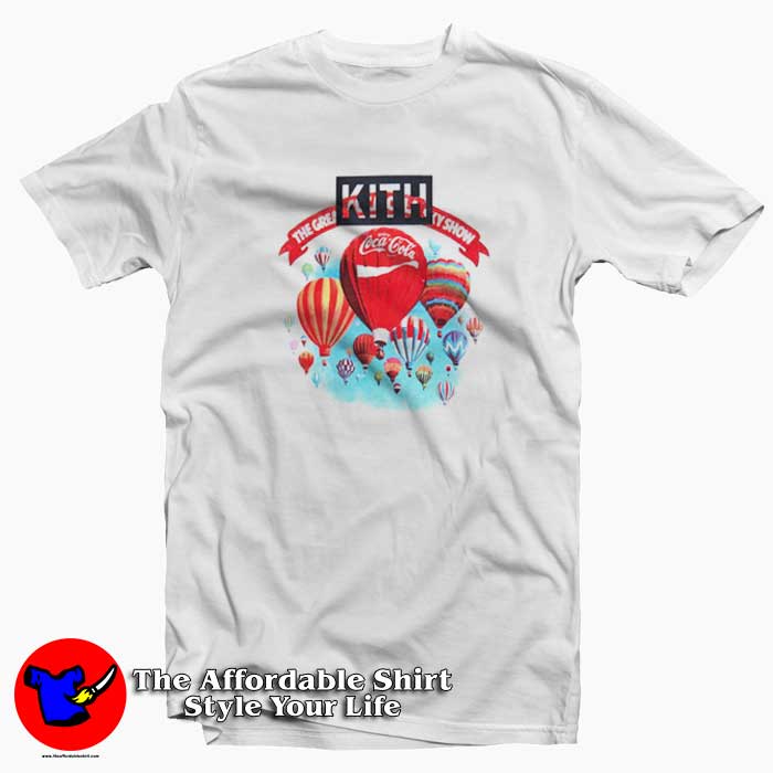 Official Kith x Coca-Cola Balloon Vintage T-shirt | Theaffordableshirt