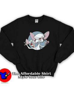 Pinky And The Brain Vintage Cartoon 90s Sweatshirt