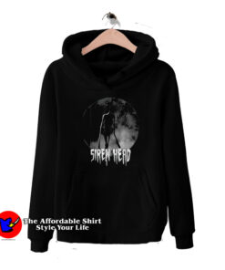 Scary Siren Head Vintage Meme Character Hoodie