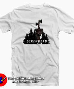 Siren Head Creepy Horror Are You Afraid T-shirt