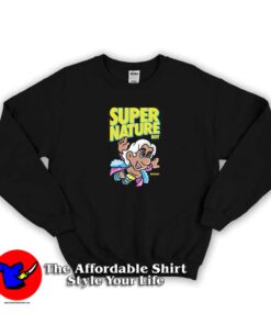 Super Nature Boy Wrestler Game Mario Sweatshirt