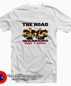 The Road Warriors Hawk & Animal T-shirt