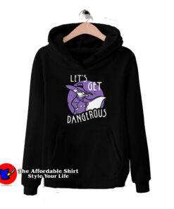 Vintage Darkwing Duck Let's Get Dangerous Hoodie
