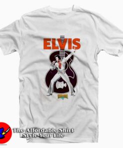 Vintage Elvis Presley Cartoon Logo Unisex T-shirt