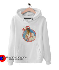 Vintage Retro Elvis Presley Ringer Unisex Hoodie