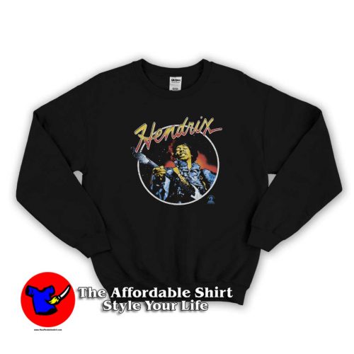 Vintage Hendrix The Legend Guitarist Sweater 500x500 Vintage Hendrix The Legend Guitarist Sweatshirt On Sale