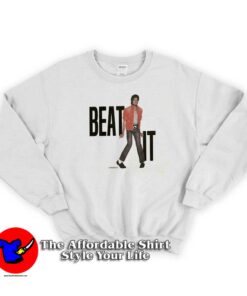 Vintage Michael Jackson Beat It Unisex Sweatshirt