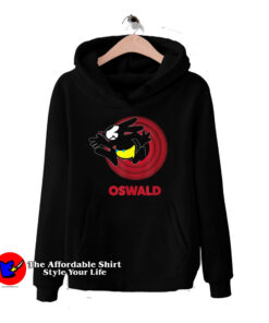 Vintage Oswald a Cartoon Rabbit Running Hoodie