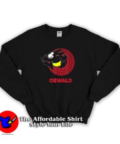 Vintage Oswald a Cartoon Rabbit Running Sweatshirt