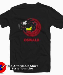 Vintage Oswald a Cartoon Rabbit Running T-shirt