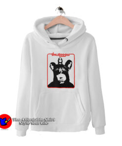 Vintage The Stooges Iggy Pop Rock Band Hoodie